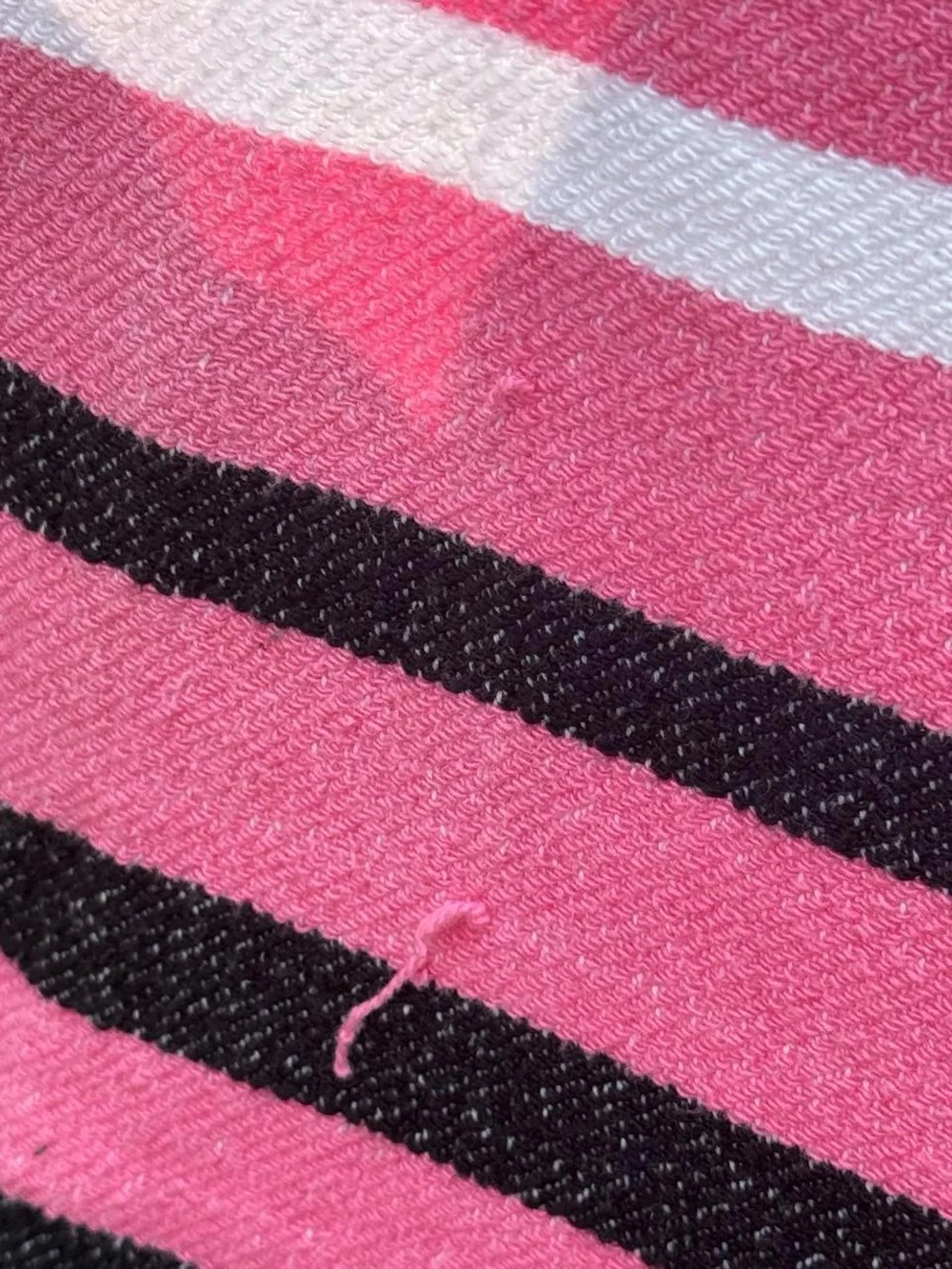 Victoria’s Secret Pink Striped Beach Towel/Blanket (2017)